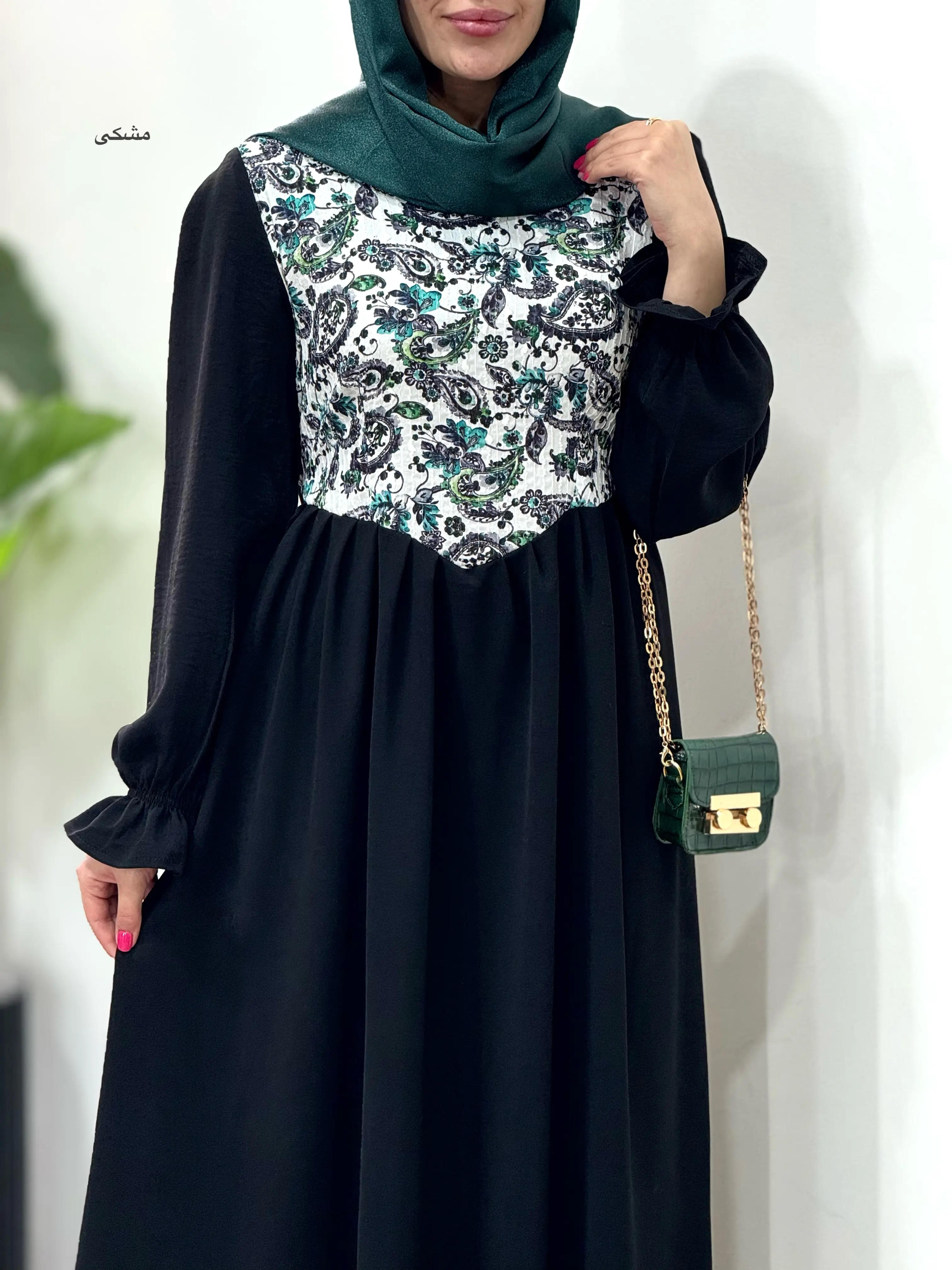 پیراهن مانتویی سوزندوزی شکوفه 1